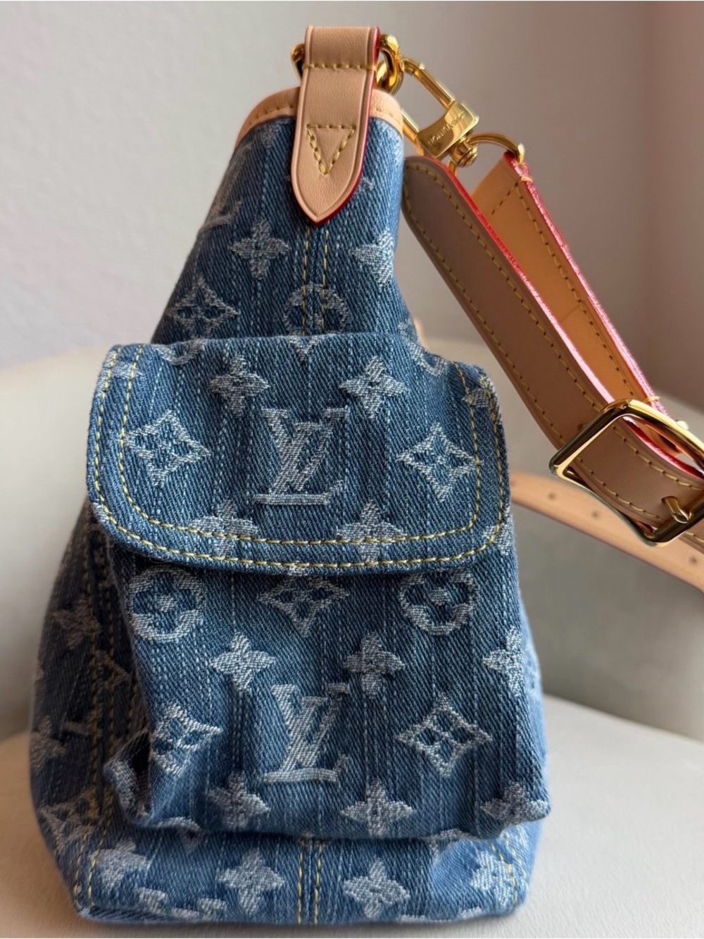 Louis Vuitton Carryall cargo PM denim - Picture 8 of 13